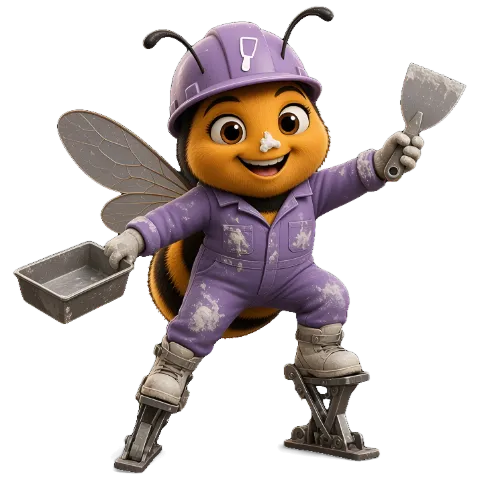Daisy Mudsworth, our drywall bee