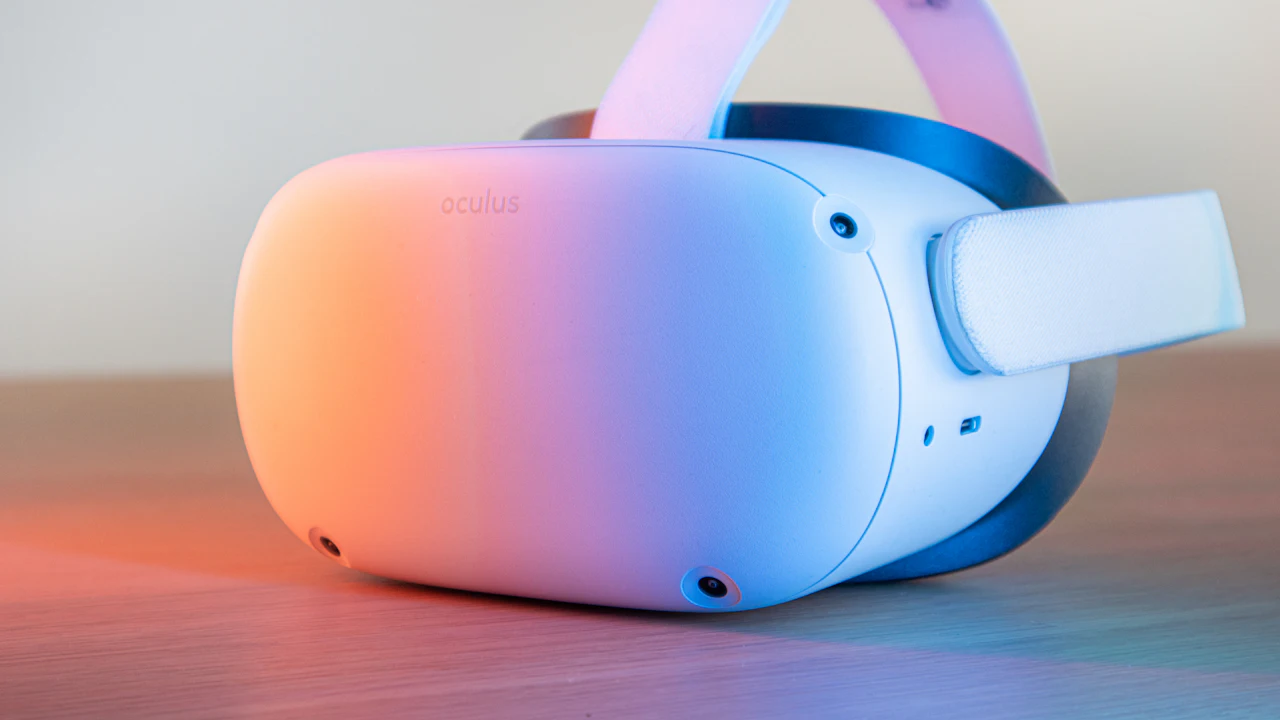 A virtual reality headset