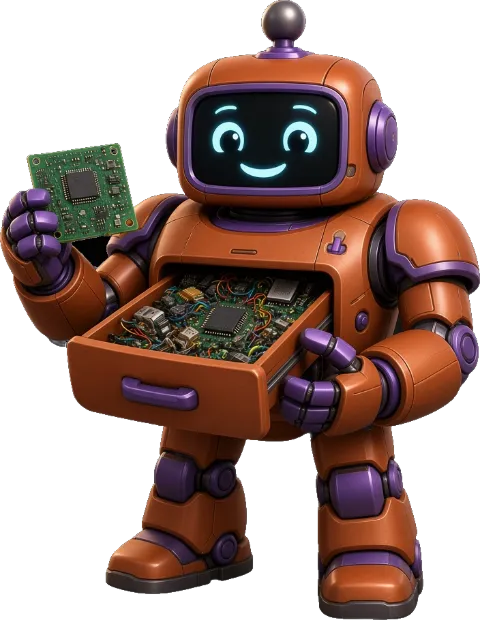 Gizmo Gearsmith, hardware buyer