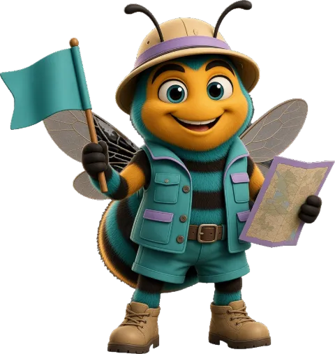 Guide Bee Wren, guide bee